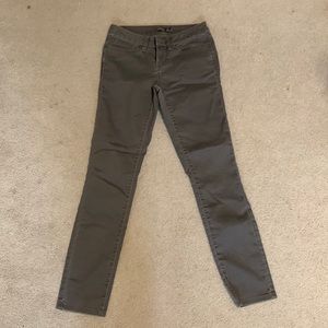 Prana short brown skinny jeans